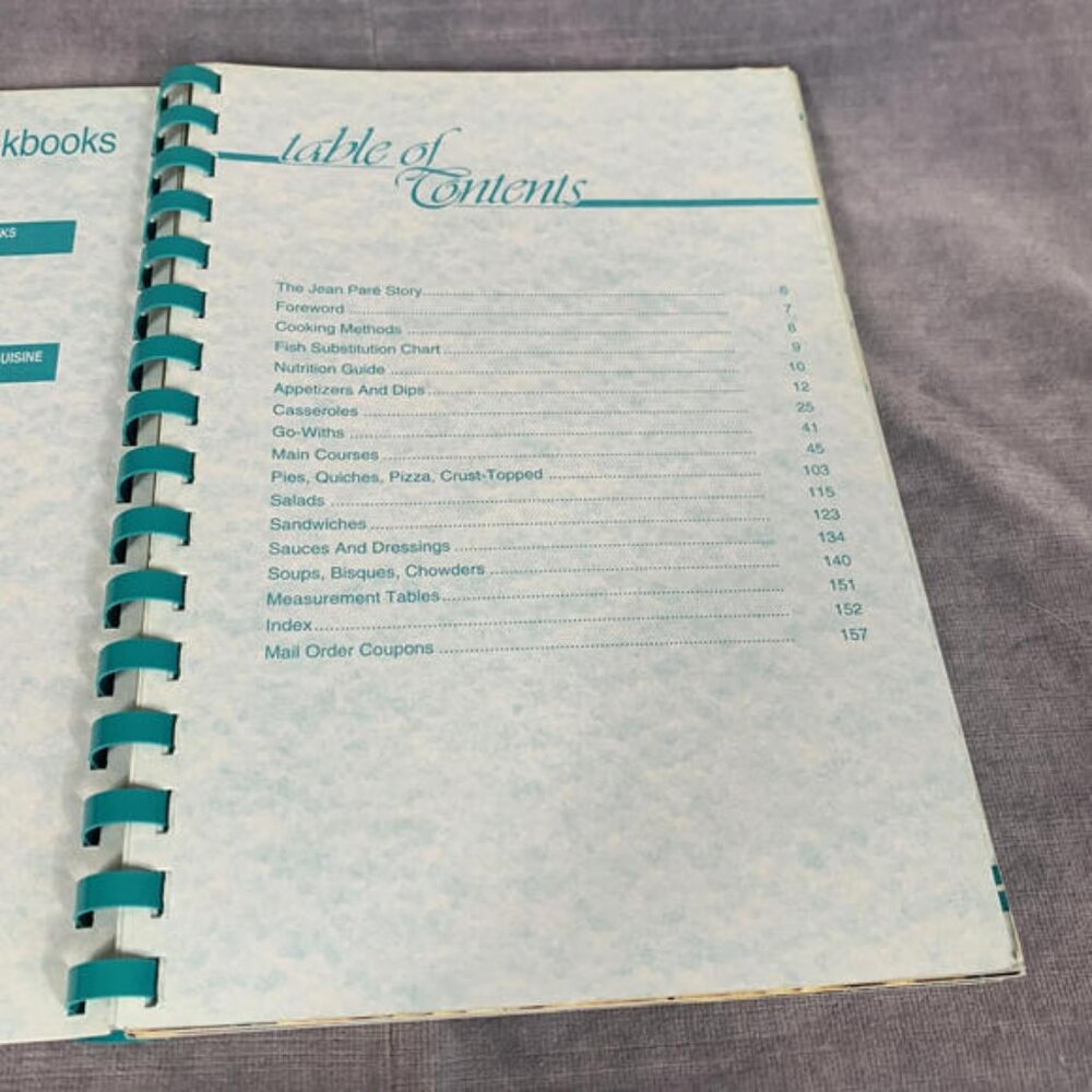 Companys Coming Fish And Seafood Vintage 1996 Spiral Cookbook Jean Pare - Picture 4 of 4